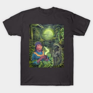 Moon Guidance Ayahuasca Vision T-Shirt